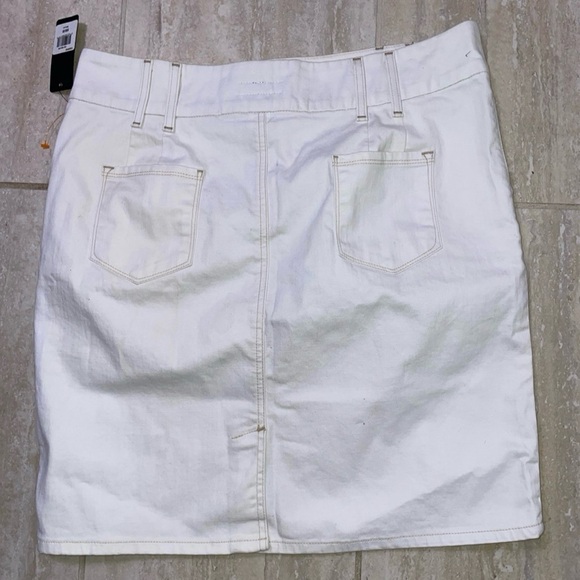 New•Madison Jeans pockets denim style belks Skirt•16 plus ($58 - Picture 4 of 4